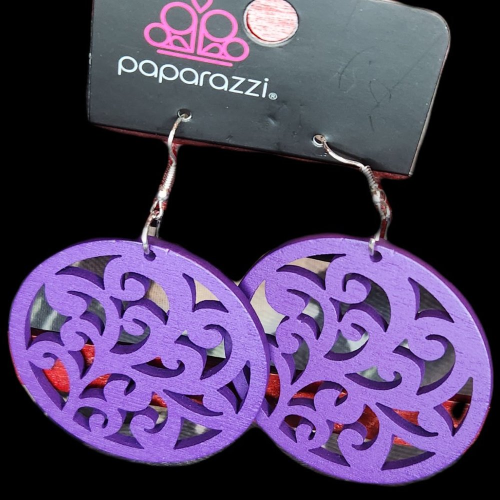 2 Inch Disc Earrings